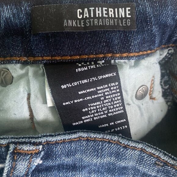 Kut from the Kloth Catherine Straight Leg Ankle Jeans - Picture 5 of 6
